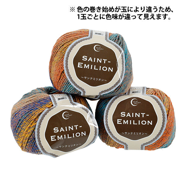 Fall/Winter Yarn St Emilion Color 2- World Selection – Yuzawaya