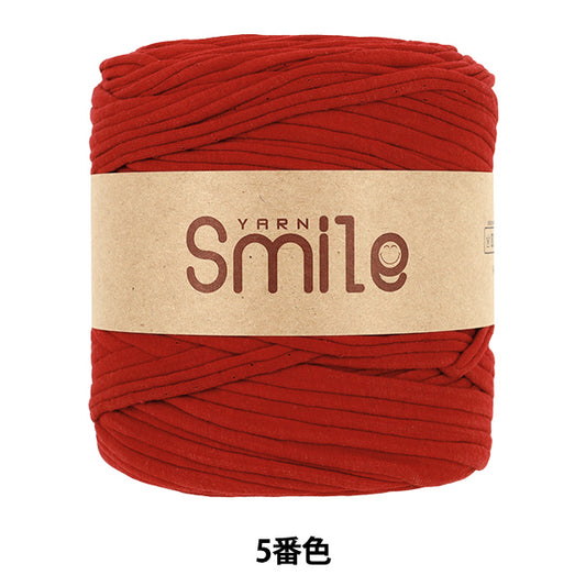 fil de tissu "Smile Yarn 5ème couleur Rouge" 【YuzawayaOriginale]