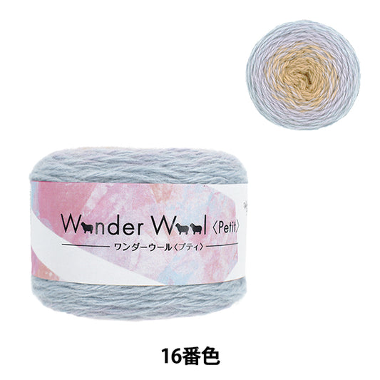 Herbst/WinterGarn "Wonder Wool Petit Nr. 16 Farbe JX-211'' World Festa World Festa [YuzawayaOriginal]