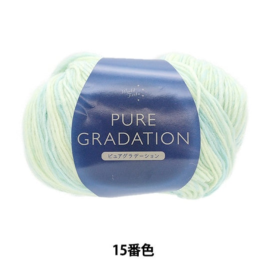 Fall and winterYarn "Pure gradation 15th color ZH1915" WORLD FESTA World Festa [YuzawayaLimited product]