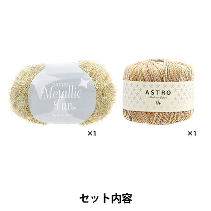 Kit Tricot ``Mesh Petit Bag Kit Or 40518204-17" Puppy