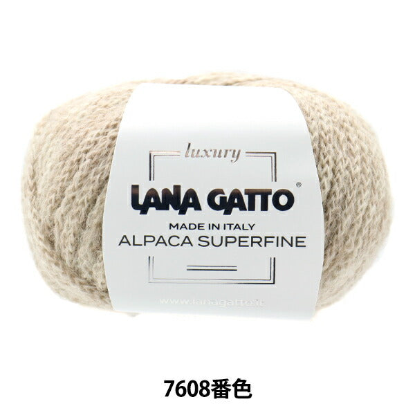 Lana autunnale / invernale "Alpaca Super Fine 7608 No. Lana Gatto"