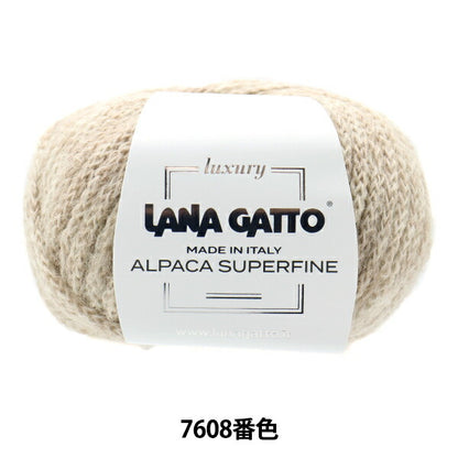 Осень / зимняя шерсть "Alpaca Super Fine 7608 № Лана Гатто"