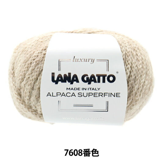 Lana autunnale / invernale "Alpaca Super Fine 7608 No. Lana Gatto"