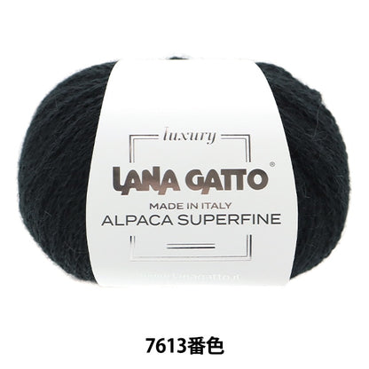 Herbst und WinterGarn 『AlpakaSuper fein 7613 Farbe Lana Gatto"