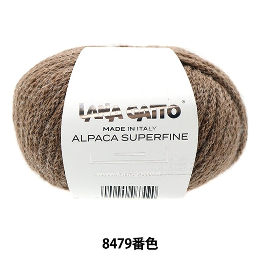 Herbst und WinterGarn 『AlpakaSuper fein 8479 Farbe Lana Gatto"