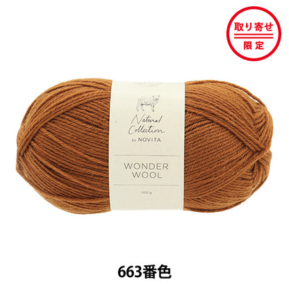 가을과 겨울털실 "Wonder Wool 663 Color Bolete"Novita Novita