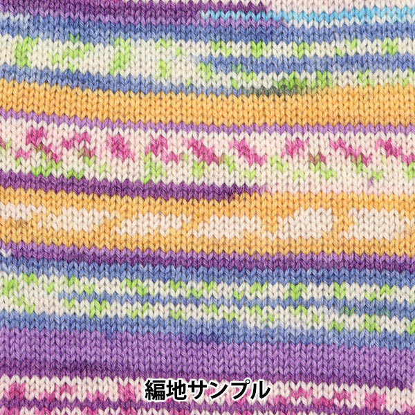 ソックヤーン 毛糸 『抗菌防臭フリーソック キャンディ D72-02番色