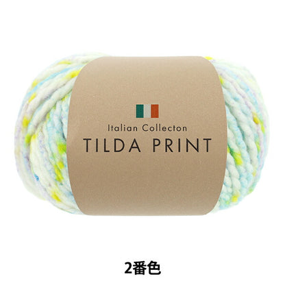 Fall/WinterYarn "TILDA PRINT (Tilda Print) Color 2" [Yuzawayaoriginal】