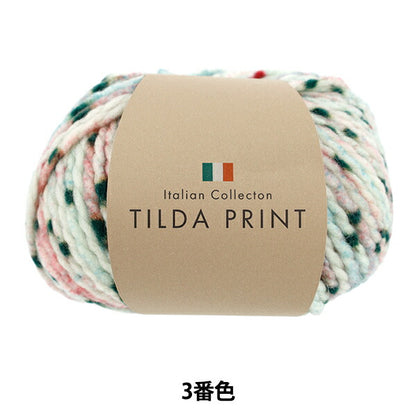 Fall/WinterYarn "TILDA PRINT (Tilda Print) Color 3" [Yuzawayaoriginal】