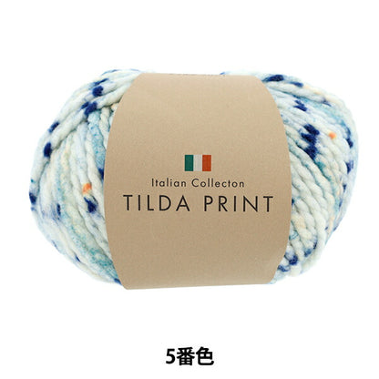 Fall/WinterYarn "TILDA PRINT (Tilda Print) Color 5" [Yuzawayaoriginal】