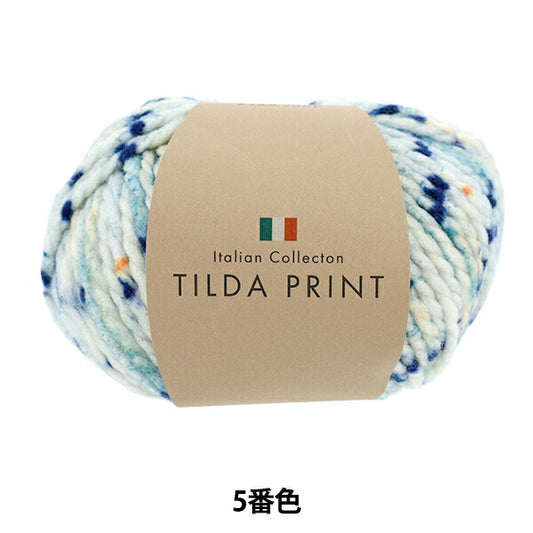 Herbst/WinterGarn "Tilda Print (Tilda Print) Farbe 5 "[YuzawayaOriginal】