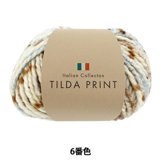 Herbst/WinterGarn "Tilda Print (Tilda Print) Farbe 6 "[YuzawayaOriginal】