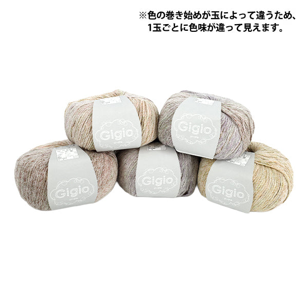 printemps/étépelote de laine "Gijo couleur 855" Fil de ski SKIYARN