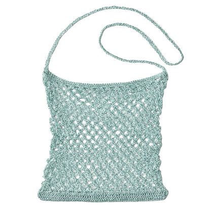 [بالفيديو] عدة الحياكة "طقم الحياكة حقيبة شبكية فضية × نعناع FC-2" بانامي بانامي تاكاجي للنسيج