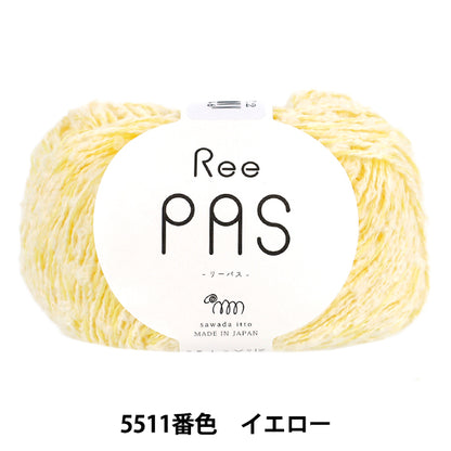 primavera/veranoHilos "sawada itto" ReePAS No. 5511 color amarillo" sawada sawada