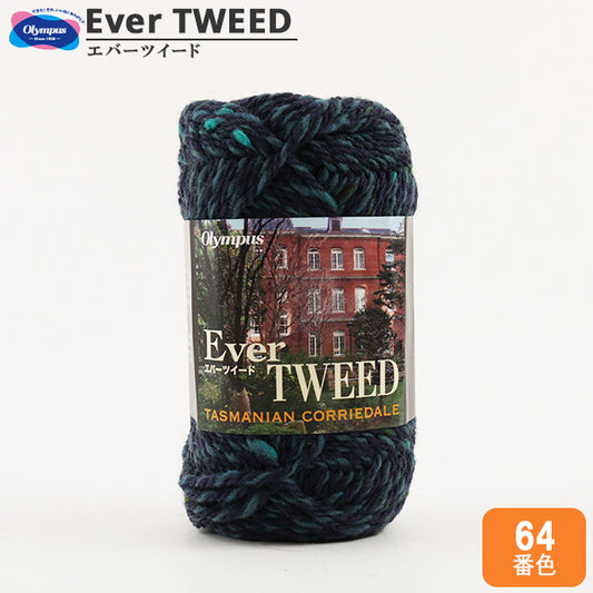 秋冬毛糸 『Ever (エバー) ツイード 64番色』 Olympus オリムパス