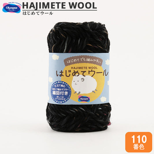 Fall and winterYarn "Wool 110 color for the first time" Olympus