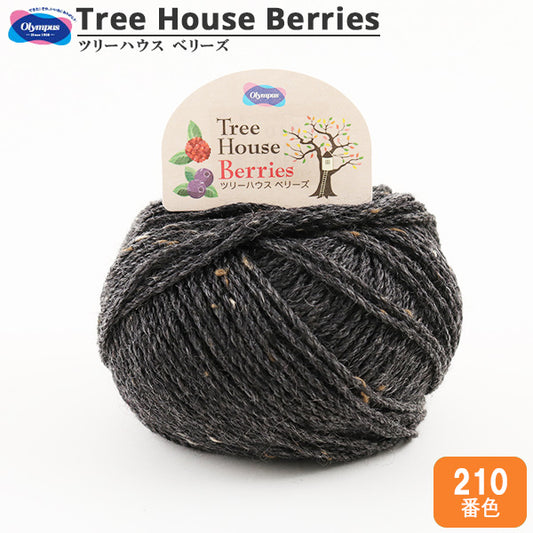 Fall and winterYarn "TREE HOUSE BERRIES 210 (Gray) Bard color " Olympus