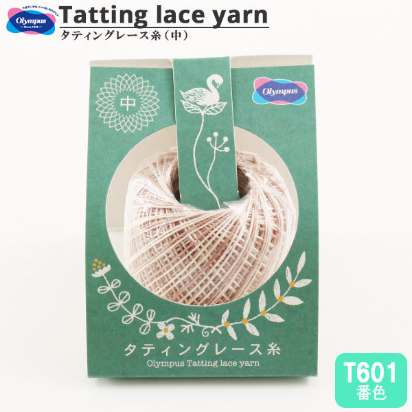 خيوط الكروشيه ``الوشمخيوط الكروشيه (متوسط) لون T601 ملون Olympus