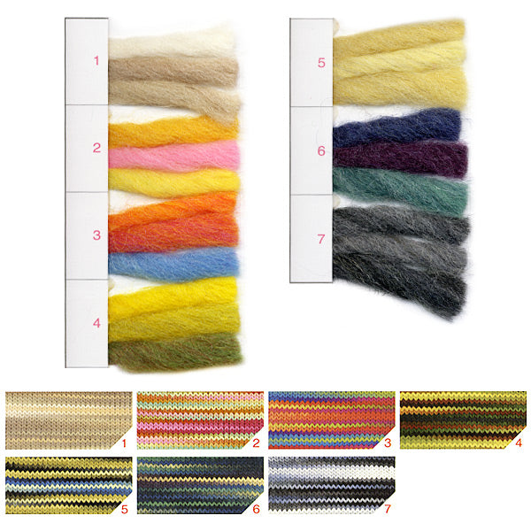 Autunno e invernoFilato "Lolli Pop (Lollipop) 4 ° colore] Olympus