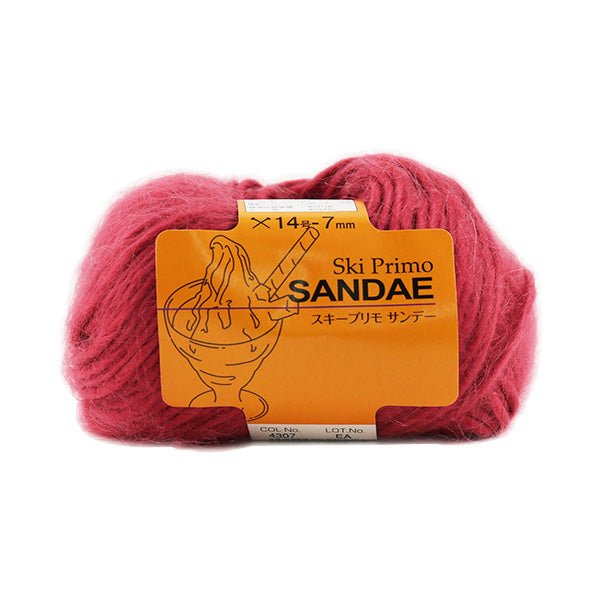 Otoño e inviernoHilos "Ski Primo Sandae 4307 Color "Skiyarn Ski Yarn