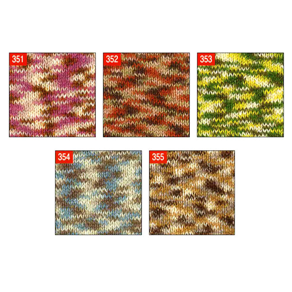 الربيع / الصيفخيوط الغزل "CRAFT ROOM KENAF (Craft Room Kenaf) مصبوغ بخطوات رقم 351 لون خيوط التزلج SKIYARN