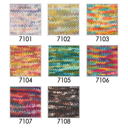 Autunno e invernoFilato "Ski Polwarth Plu Dye Hand (Ski Polowas Plus Hand Dai) 7108 Colore Skiyarn Ski Ski