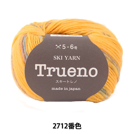 秋冬毛糸 『SKI TRUENO (スキー トレノ) 2712番色』 SKIYARN スキーヤーン
