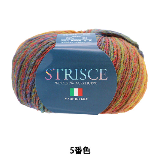 Otoño / Winter Wool "Striche 5th Color" Skiyarn Ski Yarn