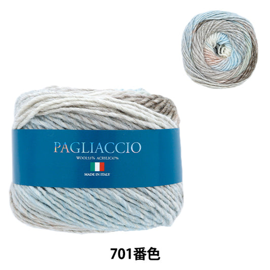 Осень / зимняя шерсть "Paaco 701 Color" Skiyarn Ski пряжа