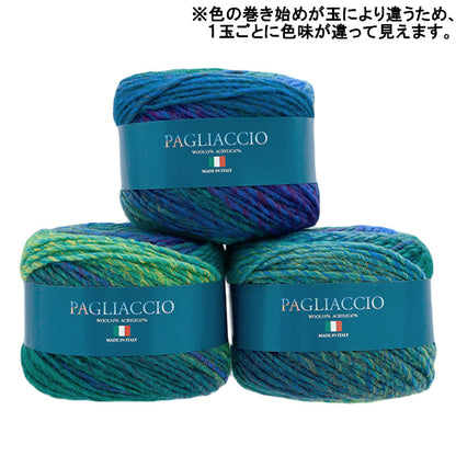 خيوط الخريف/الشتاء "Paiaccio Color 705" SKIYARN خيوط التزلج