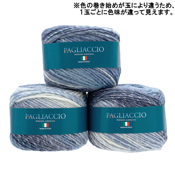 Осень / зимняя шерсть "Paaco 707th Color" Skiyarn Ski пряжа