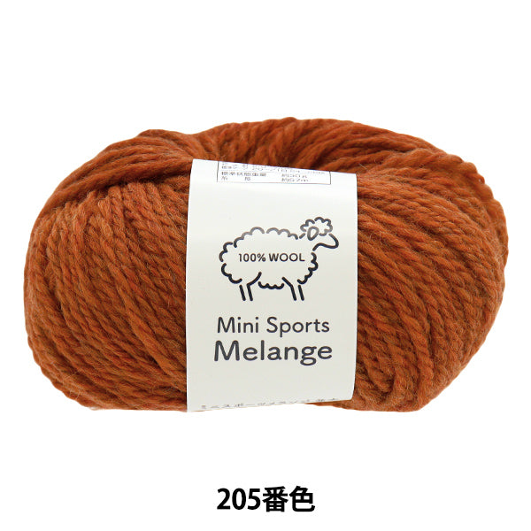 Autunno/invernoFilato "Mini Sports Melange, Minata, Color 205"