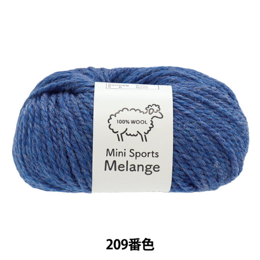 Autunno/invernoFilato "Mini Sports Melange, Minata, Color 209"