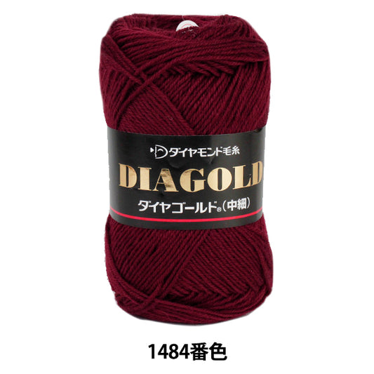 Fall and winterYarn "DIA GOLD (Diamond Gold) Medium -thin 1484 color] DIAMOND KNITTING YARN