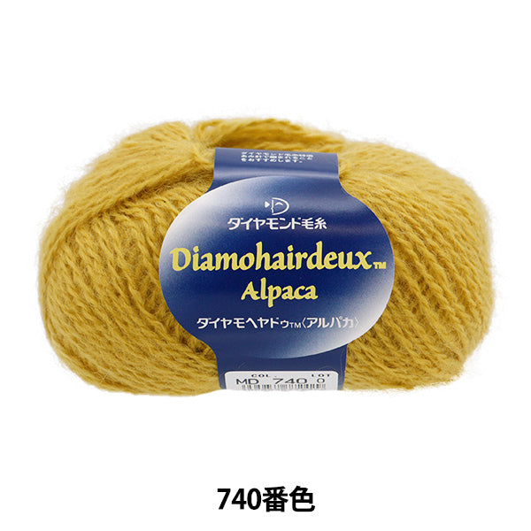 Herbst / WinterhaarGarn "Diamond Moheyadu (Alpaka) 740 Farbe" DIAMOND KNITTING YARN