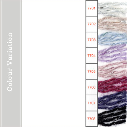 가을과 겨울털실 "DIA DOMINA Stella 7703 색상" DIAMOND KNITTING YARN