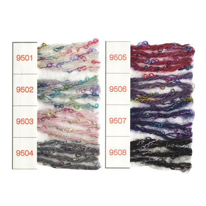 Otoño e inviernoHilos "Diaamulet (diamante let) 9508 color " DIAMOND KNITTING YARN