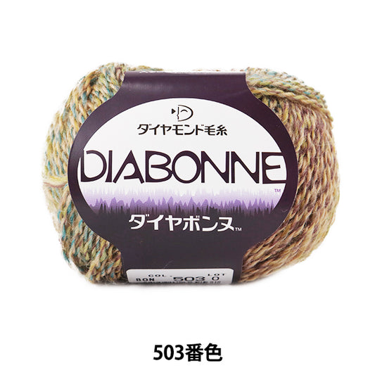 Fall and winterYarn "DIA BONNE (Diamond Bonne) 503 Color" DIAMOND KNITTING YARN
