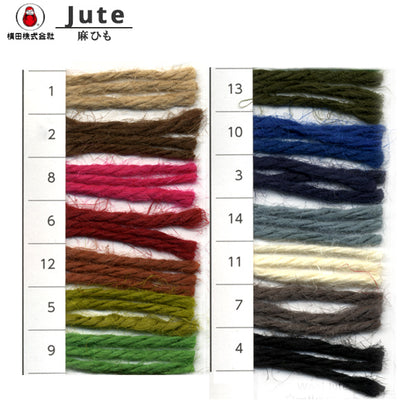 Hilo para manualidades 『Hilo de cáñamo 13º color] daruma DARUMA Yokota