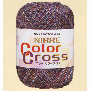 Fall and winterYarn "COLOR CROSS (color cross) 803" Nikkevictor Nikke Bictor