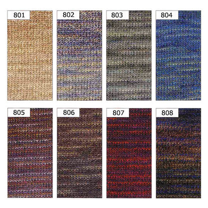 الخريف/الشتاءخيوط الغزل "لون متقاطع (لون متقاطع) لون 803" NIKKEVICTOR Nikke Victor