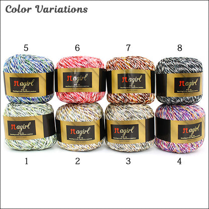 Printemps / étépelote de laine "Agirl (Agal) 8e couleur Hamanaka