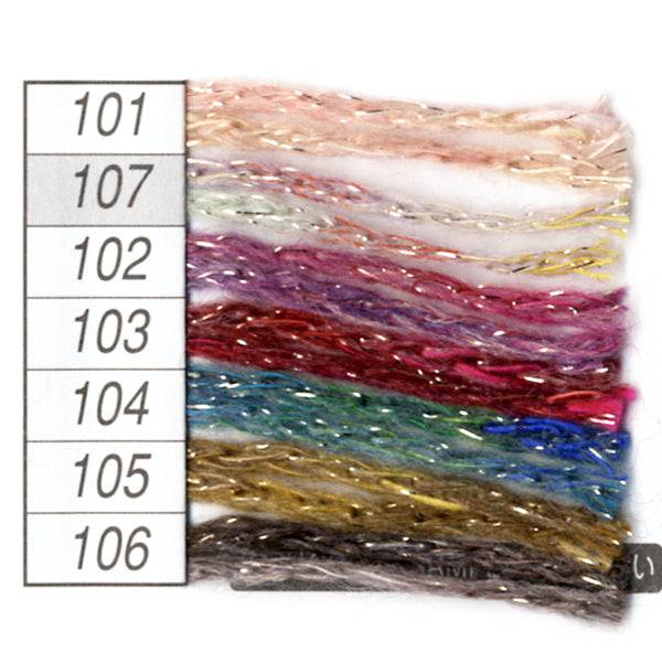 Осень и зимаПряжа "Pointi Lame (Poanti Lame) 105 Color " Hamanaka