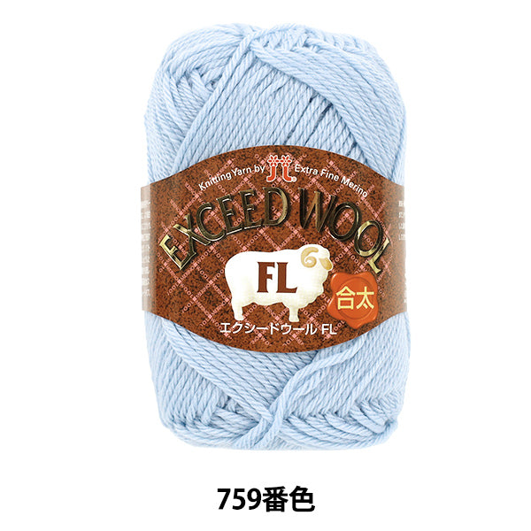 秋冬毛糸 『EXCEED WOOL FL (エクシードウール合太) 759番色』 Hamanaka ハマナカ
