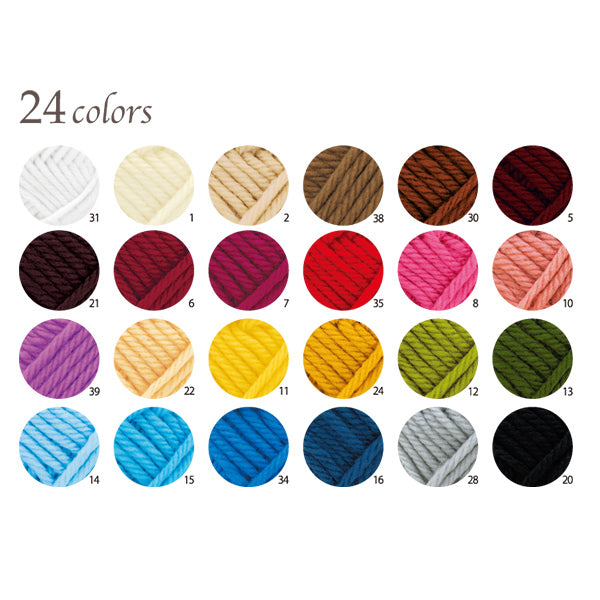 Herbst/WinterGarn „Jamboni Farbe 39“ Hamanaka