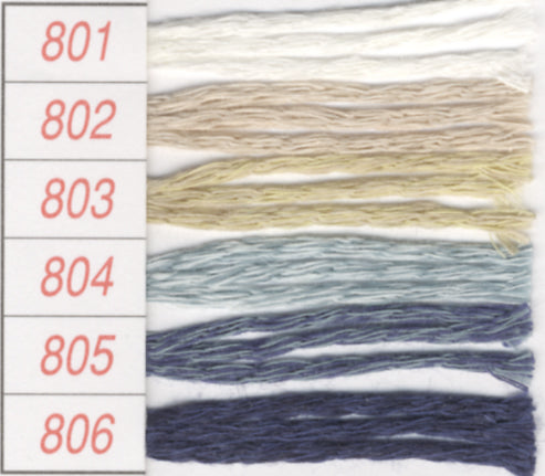 Spring / summerYarn"FLAX LILY (Flux Ryily) 802 color" Hamanaka