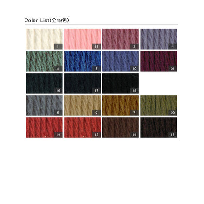 Fall and winterYarn "Copain (Copan) 14 (Tea) Ban Color "Richmore Rich More