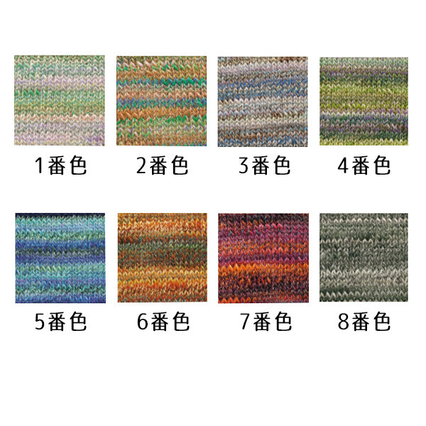 가을과 겨울털실 "Giverny (Giverny) 8 번째 컬러] Richmore Richmore